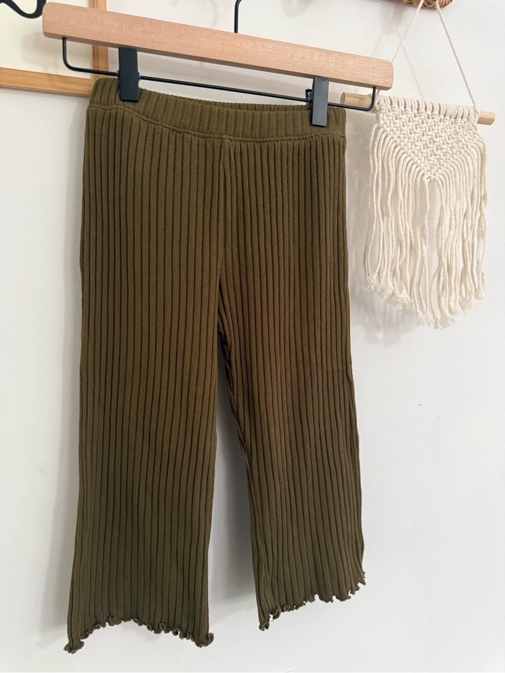 Old Navy - 4T - ribbed wide leg pants